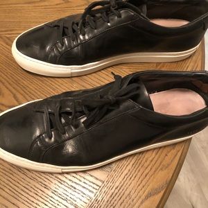 Common Projects black shoes white sole size 12
